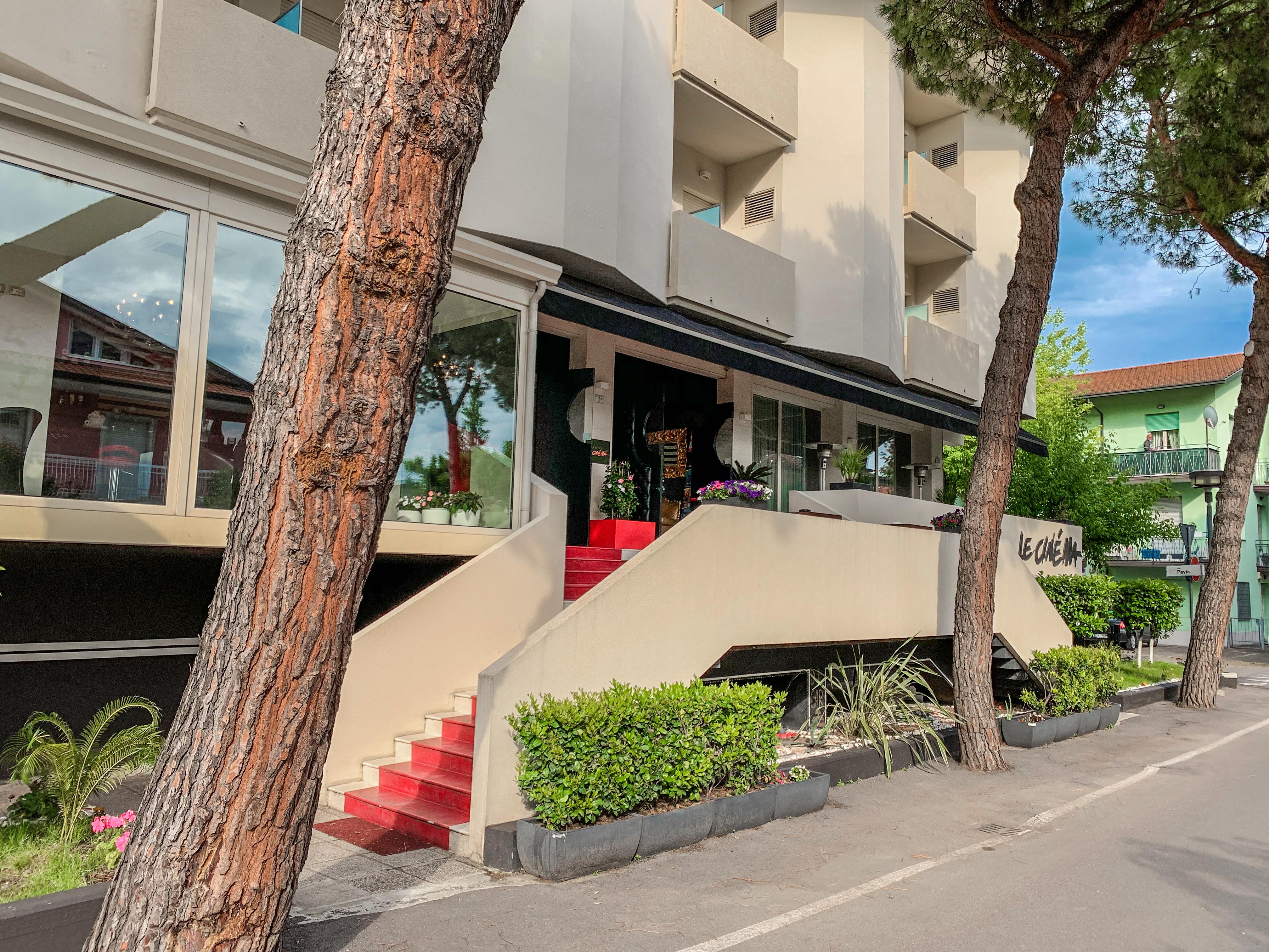 Hotel Le Cinéma Gatteo a Mare Exterior foto